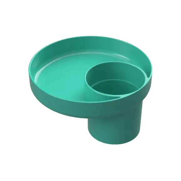 My Travel Tray Universal Child Cup and Food Tray - Teal