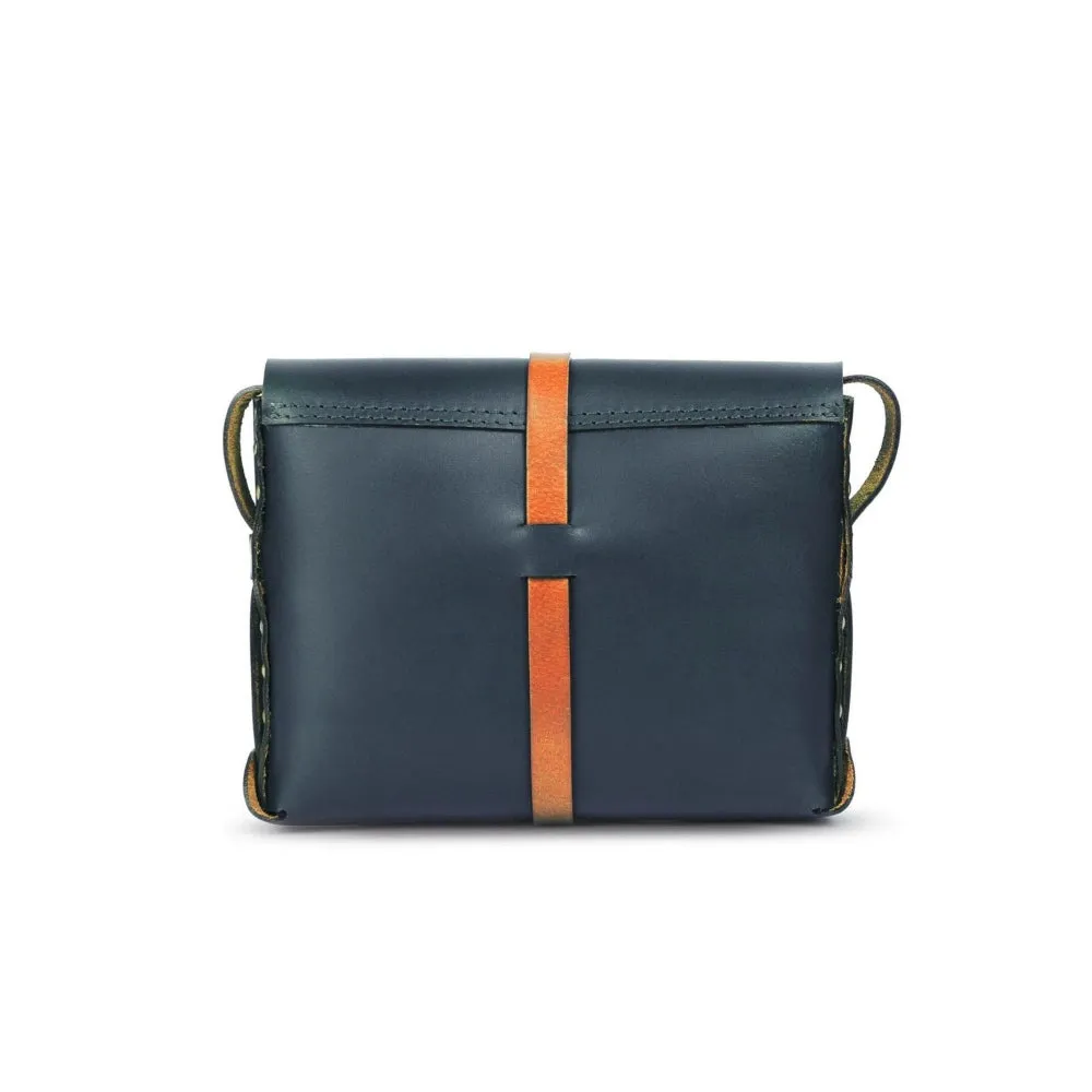 Nappa Dori Navy Blue Grenadier I Satchel