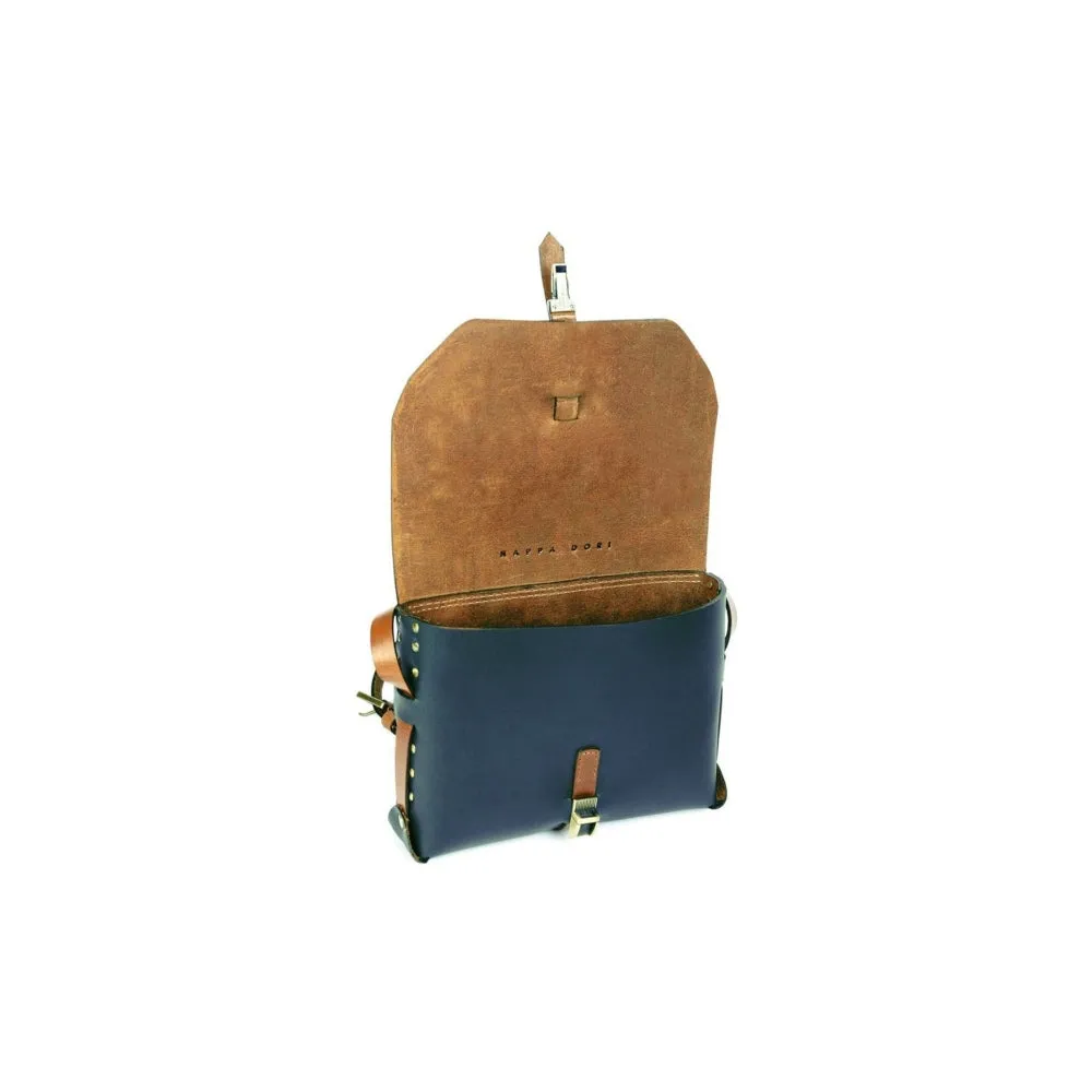Nappa Dori Navy Blue Grenadier I Satchel
