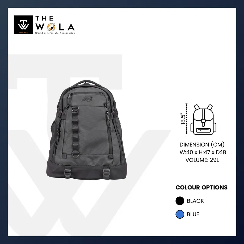 New Balance Athletics Advance Backpack - Durable & Stylish Backpack for Gym, Sports & Daily Use