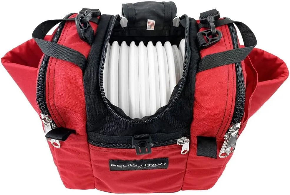 New Revolution Deluxe Mini Disc Golf Bag V2 | Red