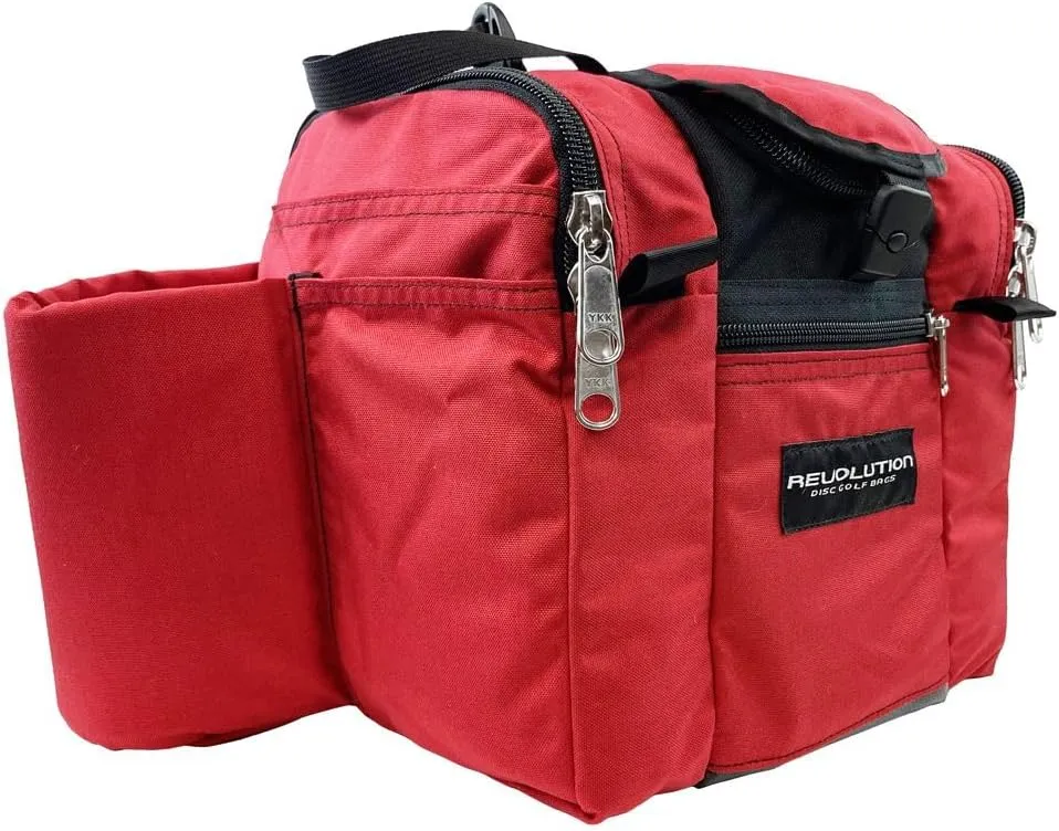 New Revolution Deluxe Mini Disc Golf Bag V2 | Red