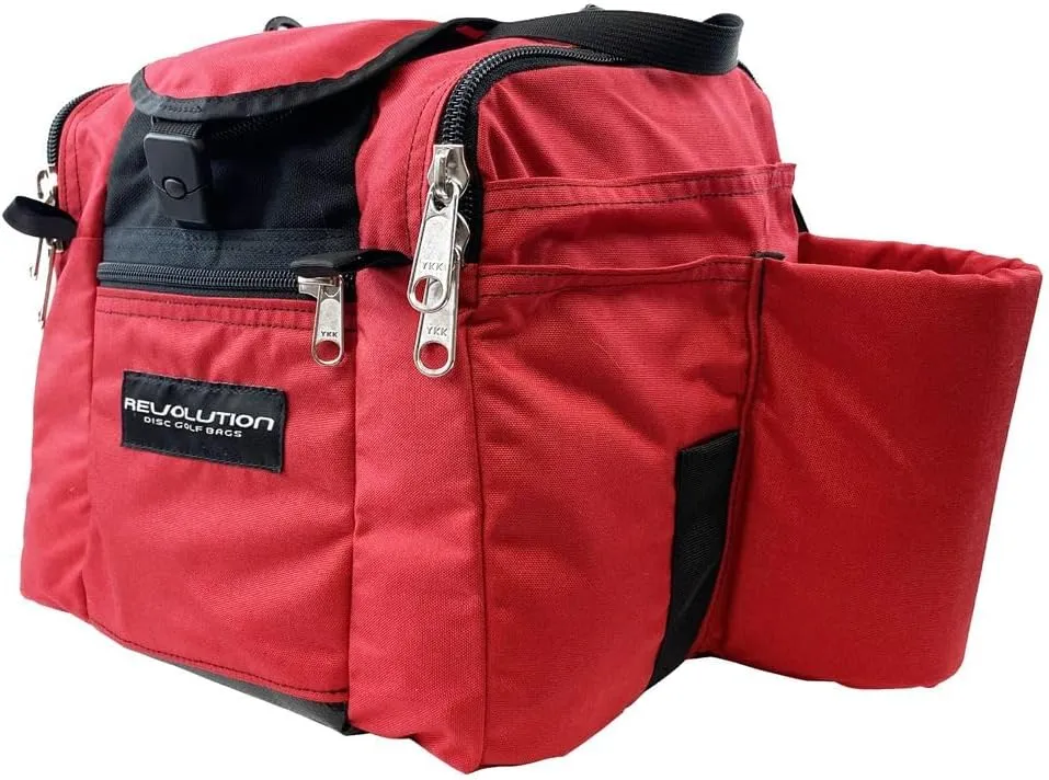 New Revolution Deluxe Mini Disc Golf Bag V2 | Red