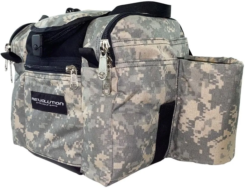 New Revolution Deluxe Mini Disc Golf Bag V2 | Universal Camo
