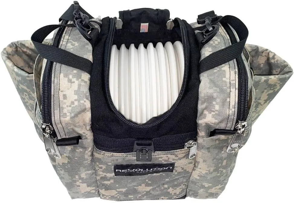 New Revolution Deluxe Mini Disc Golf Bag V2 | Universal Camo