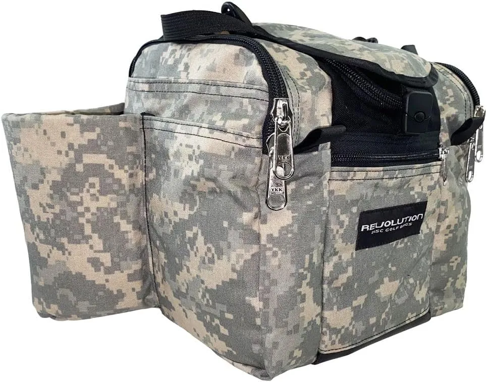 New Revolution Deluxe Mini Disc Golf Bag V2 | Universal Camo