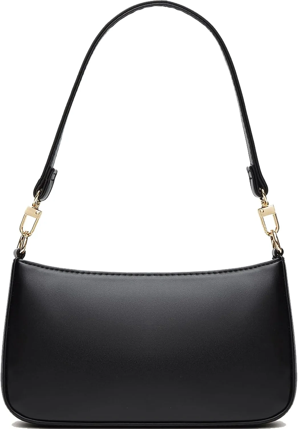 NIUEIMEE ZHOU Shoulder Bag for Women Retro Vegan Leather Classic Clutch Tote HandBags Purses with Zipper Closure