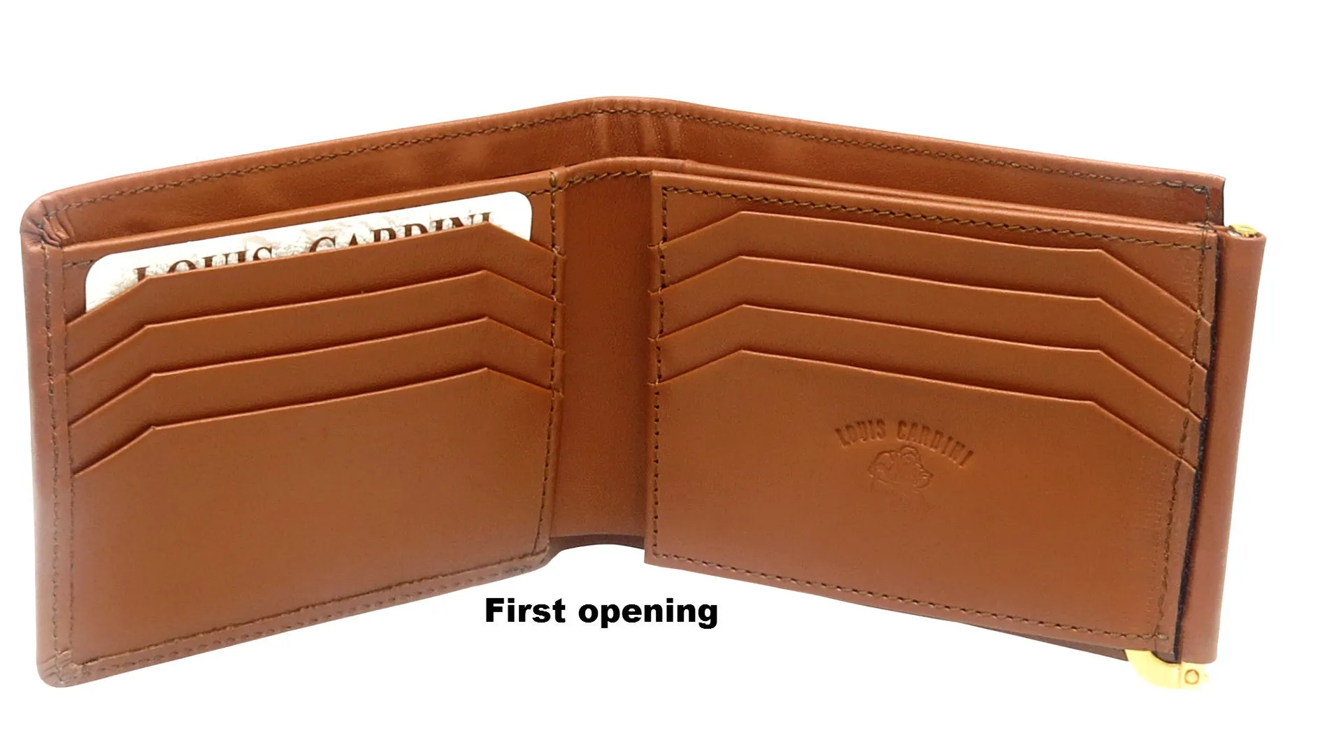 No 128 MC SR BC ID Money clip Holder (Pliable Spring)