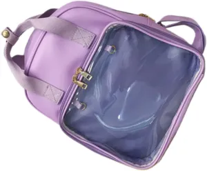 NOLITOY Pvc Candy Backpacks School Shoulder Bag for Girls Boys Adults Smooth Zipper and Spacious Design