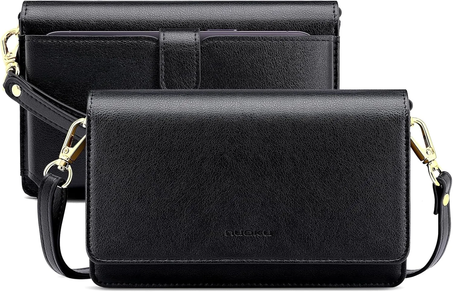 nuoku Small Crossbody Bags for Women, Small Crossbody Purse with Card Slots, Cell Phone Purse for Women with Phone Pocket