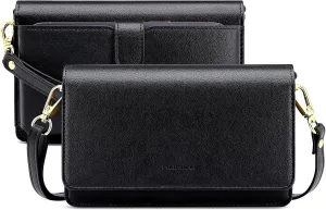 nuoku Small Crossbody Bags for Women, Small Crossbody Purse with Card Slots, Cell Phone Purse for Women with Phone Pocket
