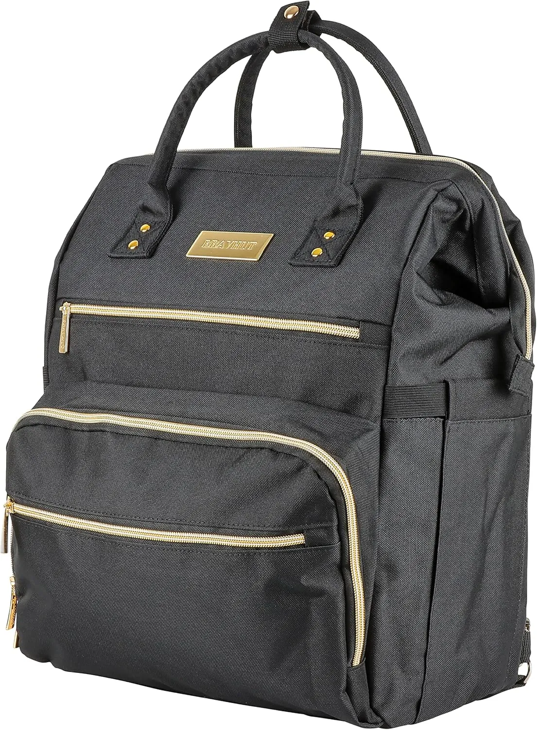 Nurse Tote Bag, Smart Laptop Backpack for Work, Office, Clinical, fits 15.6 inch laptop, Black