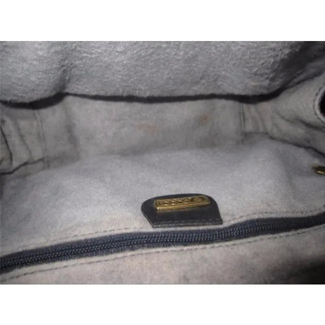 Of Vintage Logo G Shades Coated Blue Canvas Satchel Navy Limited-edition offer Gucci Small Global delivery Leather