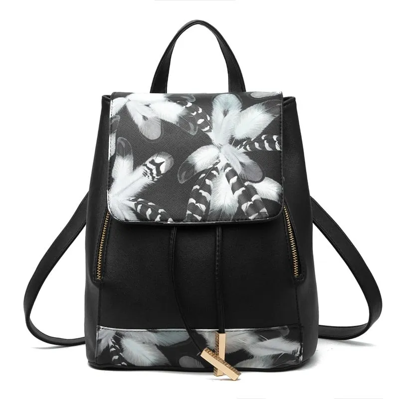 Office Leather Backpack