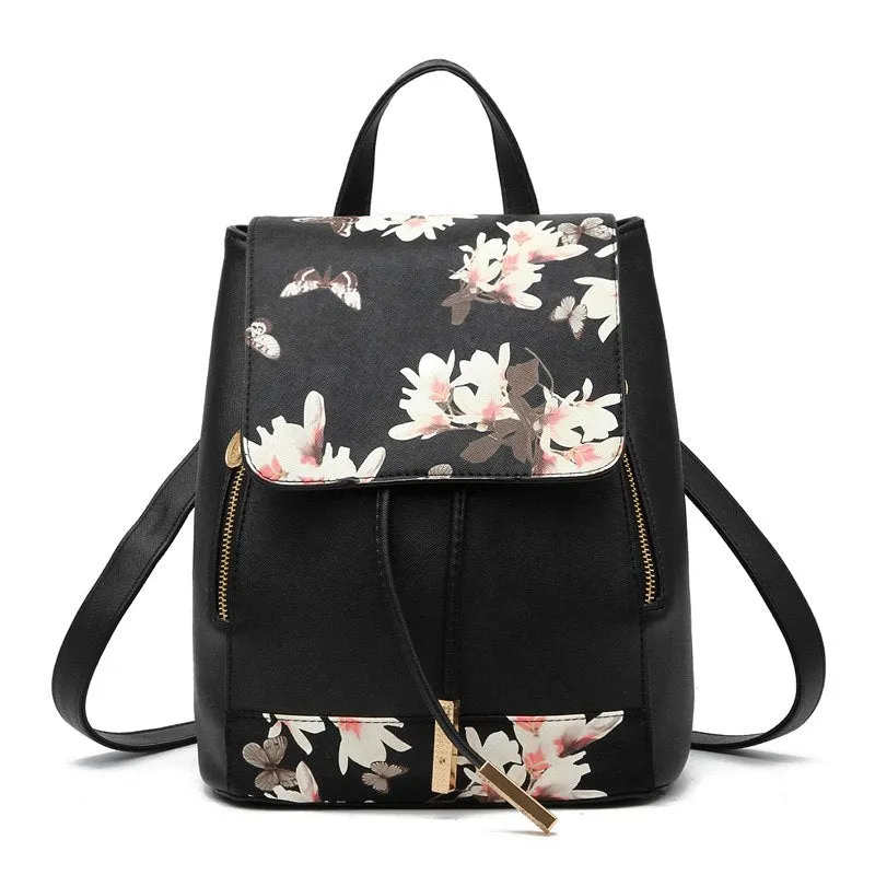 Office Leather Backpack