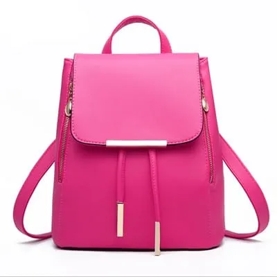 Office Leather Backpack