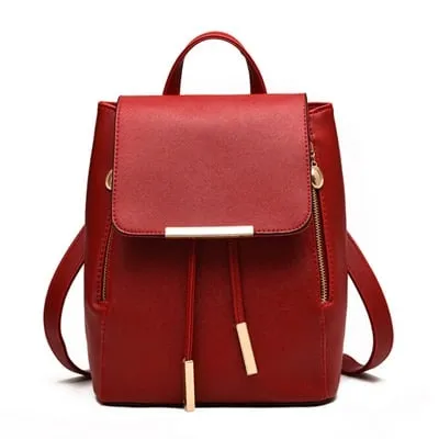 Office Leather Backpack