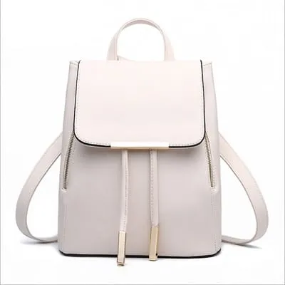 Office Leather Backpack