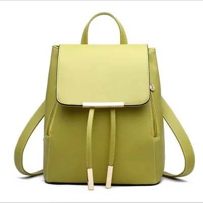 Office Leather Backpack