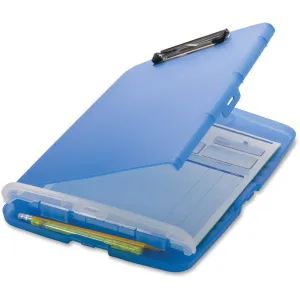 Officemate Storage Clipboard, 1" Cap, 8-1/2"x11", Blue