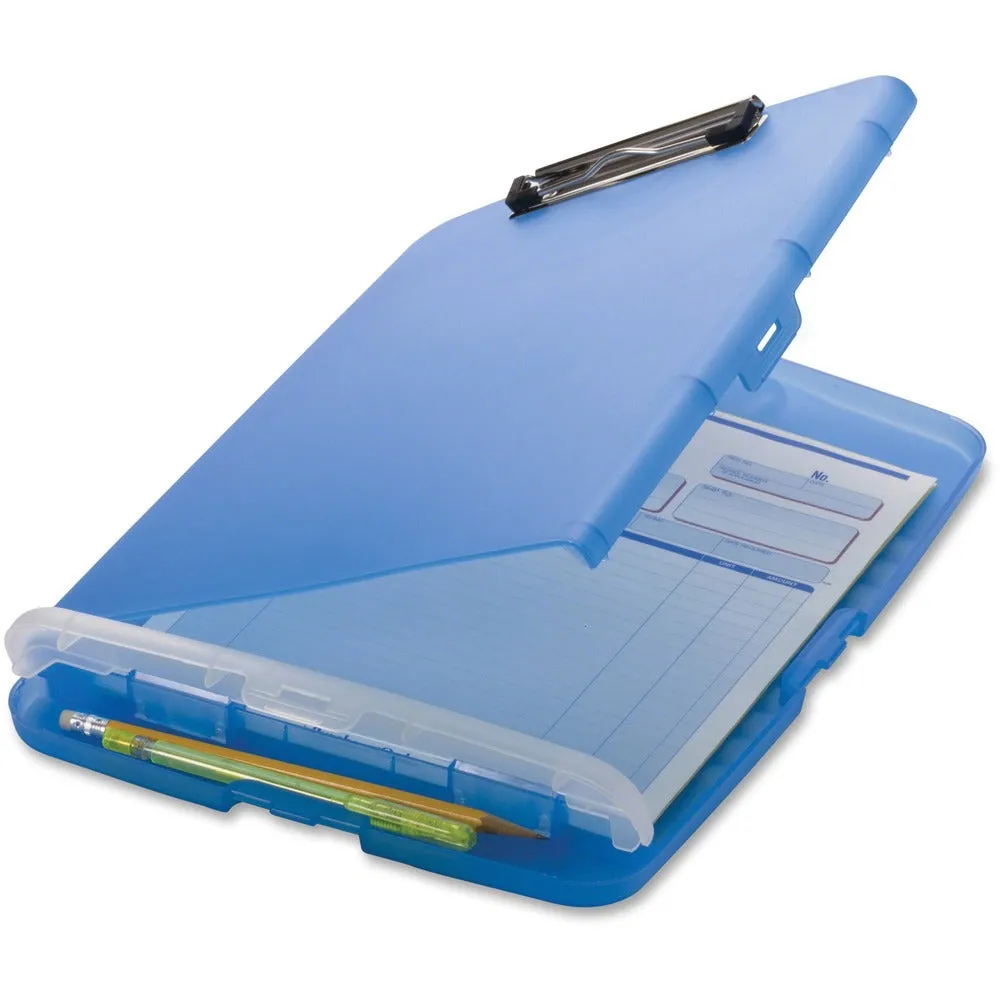 Officemate Storage Clipboard, 1" Cap, 8-1/2"x11", Blue