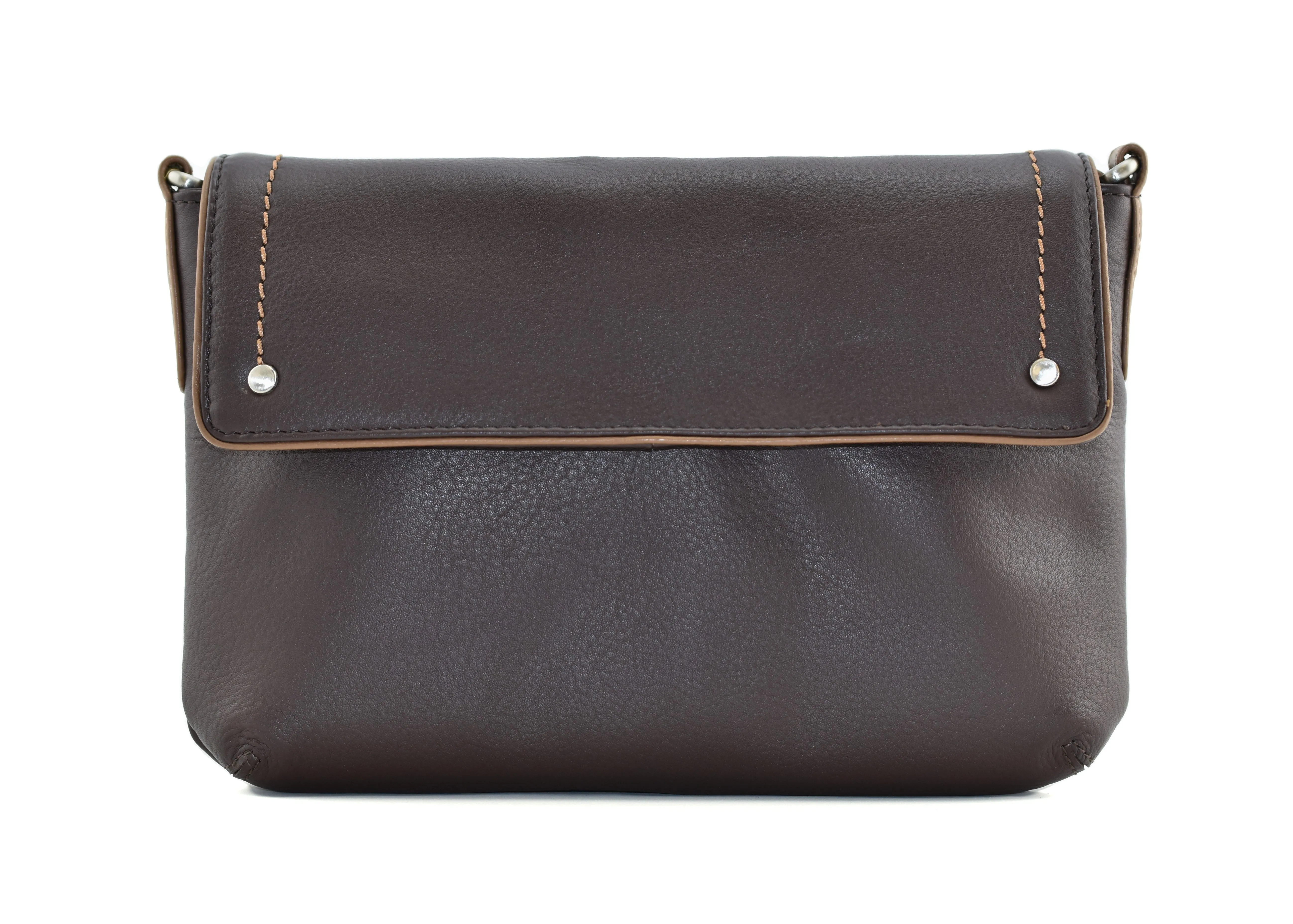 Orta Slim Cross Body Bag With Flap