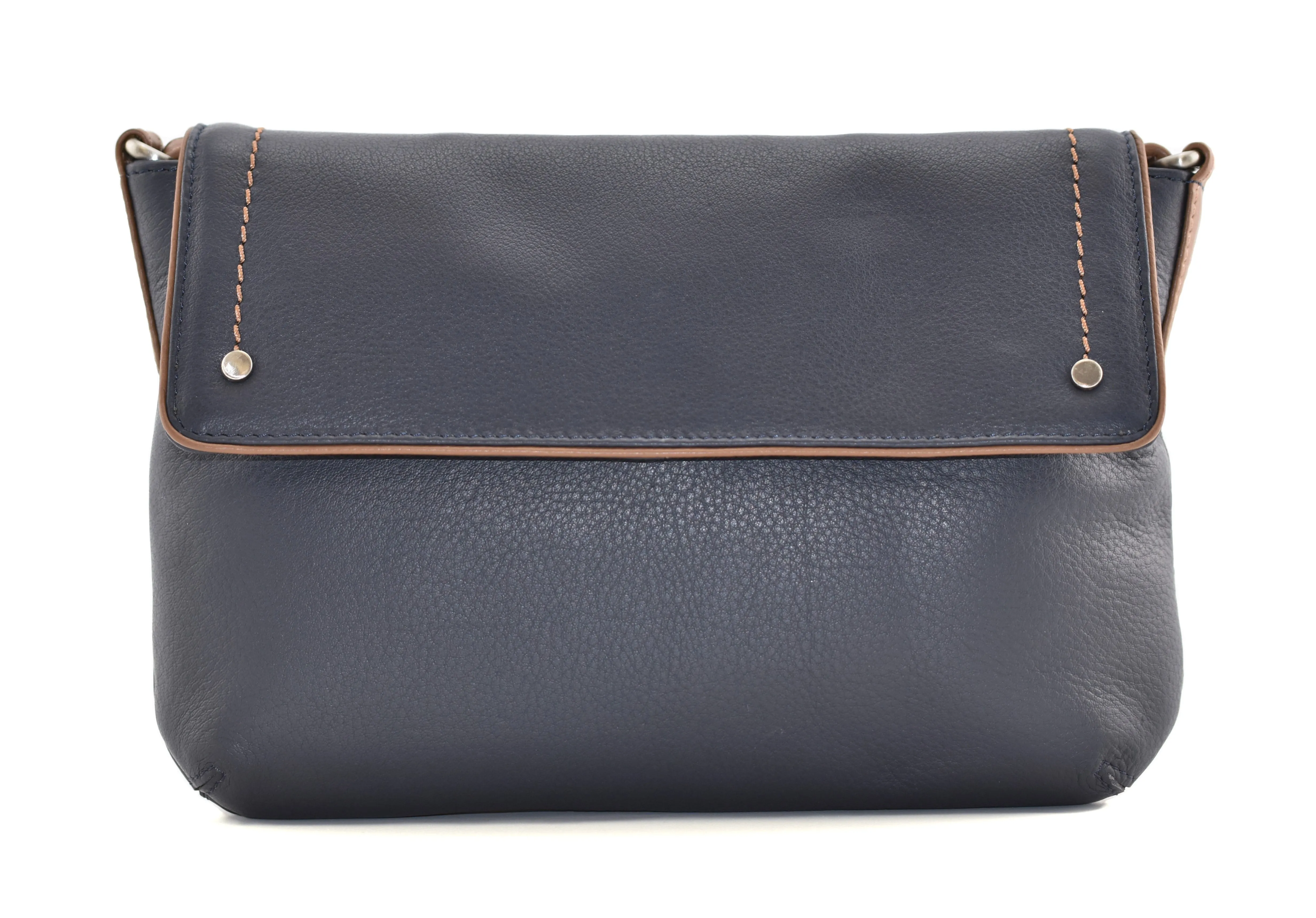 Orta Slim Cross Body Bag With Flap