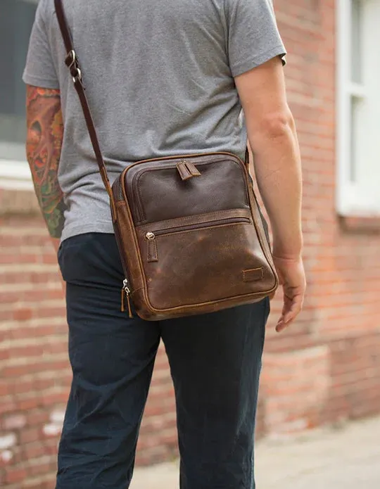 Osgoode Marley Leather RFID Calvin Crossbody Traveler - 4042