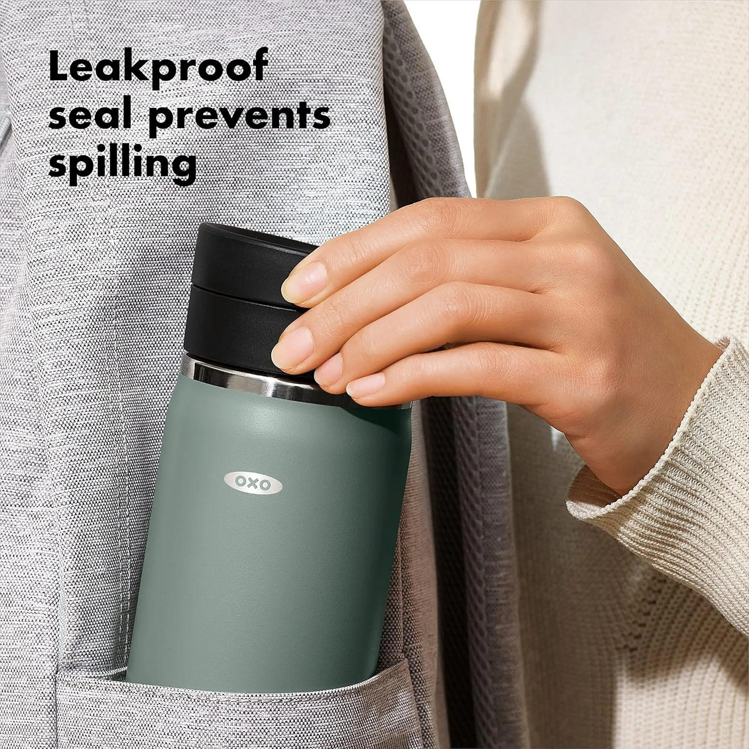 OXO Good Grips 20oz Travel Coffee Mug With Leakproof SimplyClean™ Lid - Jade