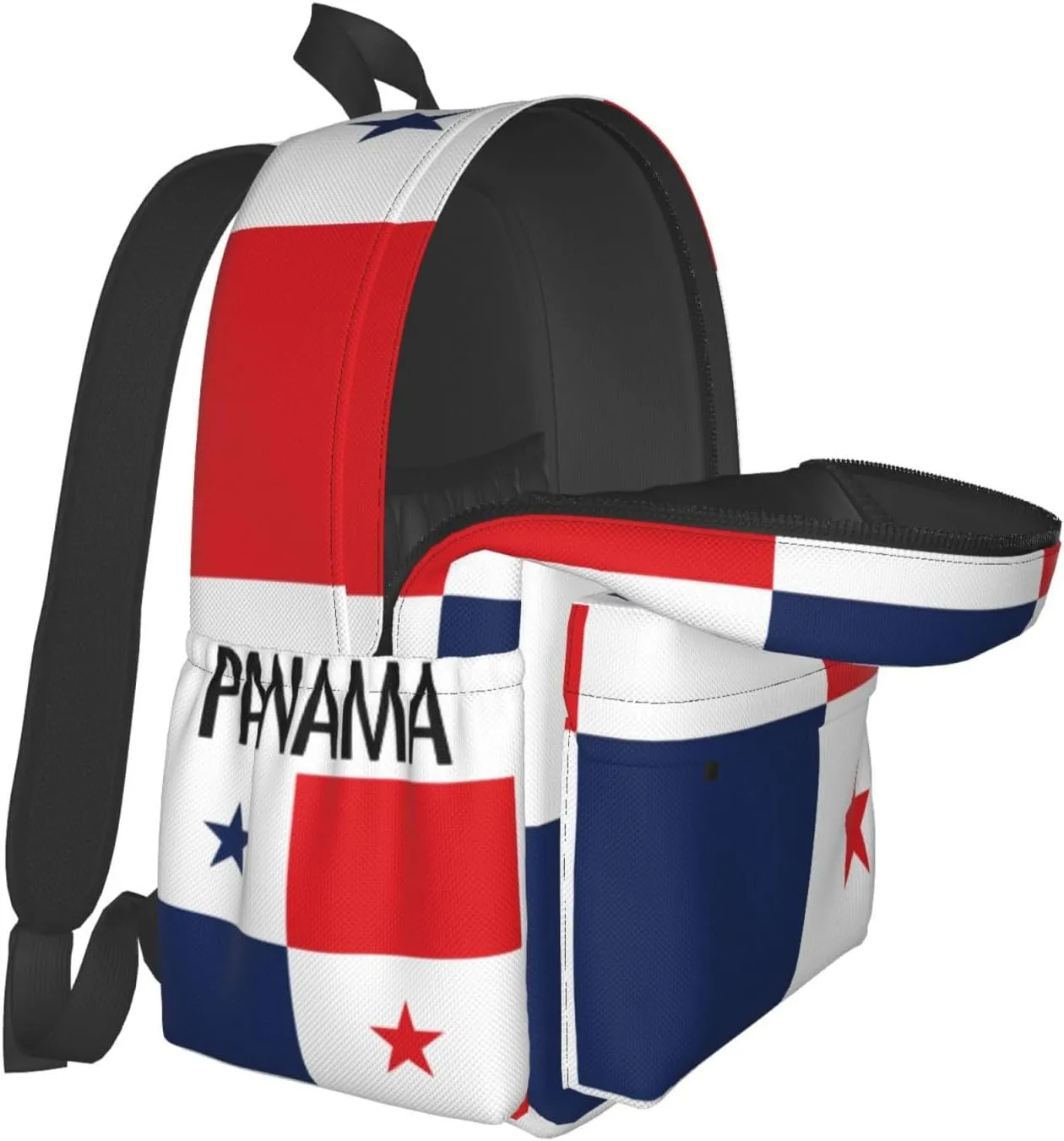 Panama flag Laptop Backpack Work Travel Backpacks Business Rucksack Casual Outdoor Daypack with Adjustable Strap Bags for Sports Office Gym Hiking