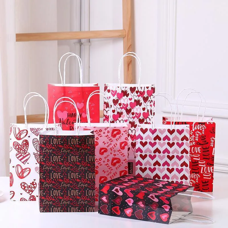 Paper Gift Bags 8 Styles 30PCS