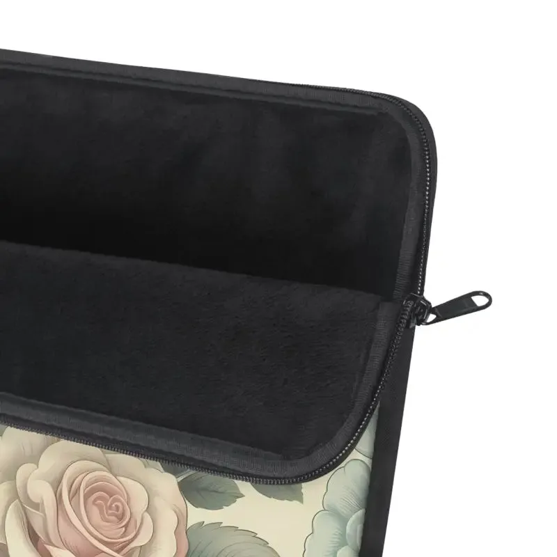 Pastel Roses Laptop Sleeve for Trendy Fashion