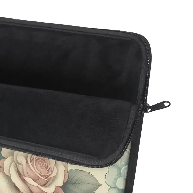 Pastel Roses Laptop Sleeve for Trendy Fashion