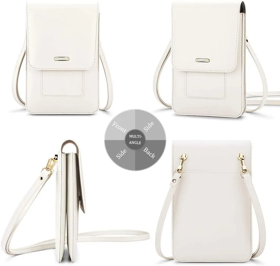 Peacocktion Small Crossbody Bags for Women, Travel Cell Phone Cross Body Purses with Card Slots