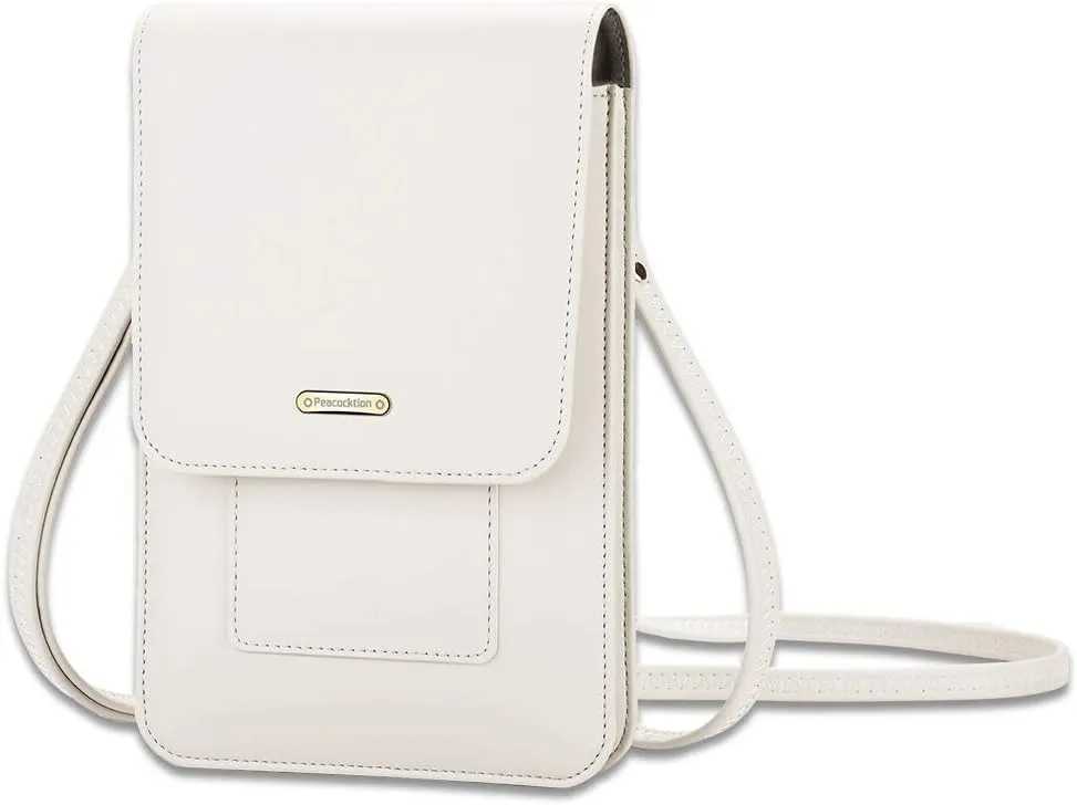 Peacocktion Small Crossbody Bags for Women, Travel Cell Phone Cross Body Purses with Card Slots