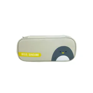 Pencil Case -  Canvas Penguin