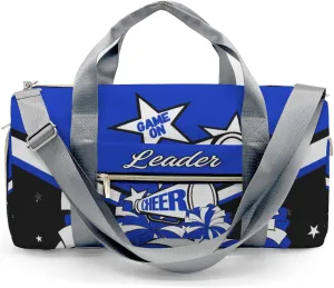 Personalized Cheer Duffle Bag Cheerleader Sleepover bag with Shoe Compartments Gifts for Cheer Team Coach