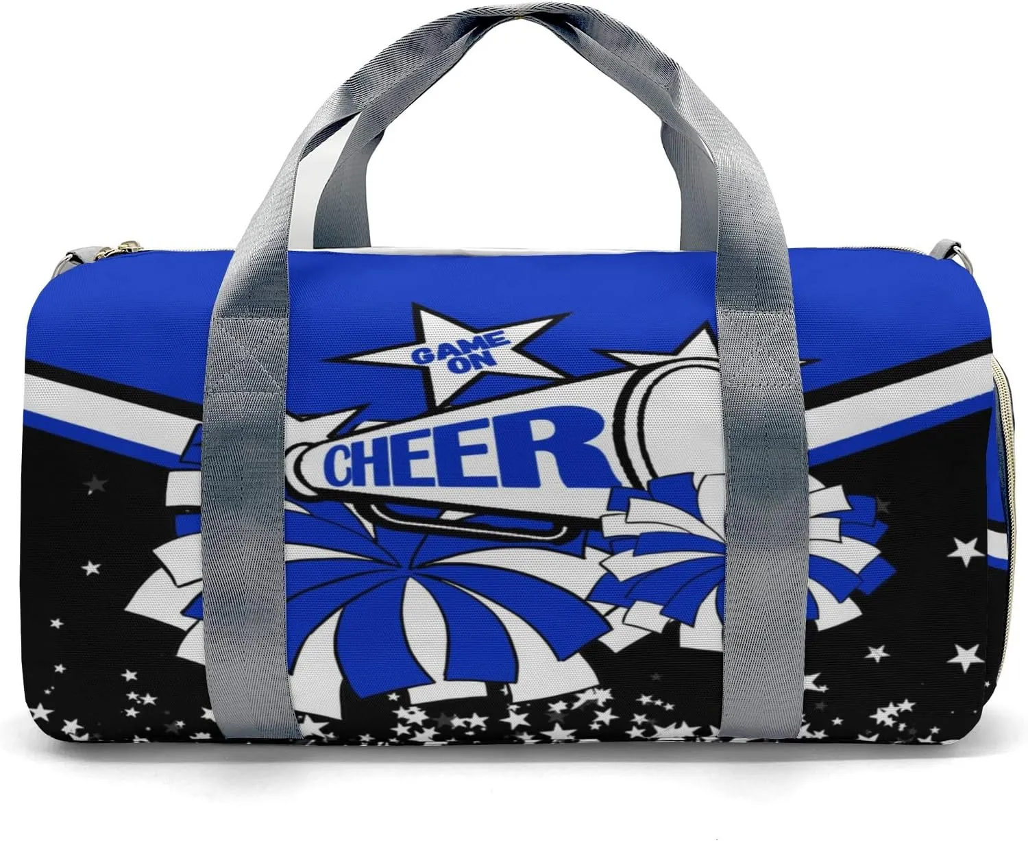 Personalized Cheer Duffle Bag Cheerleader Sleepover bag with Shoe Compartments Gifts for Cheer Team Coach