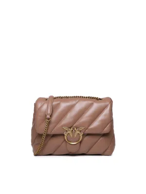 Pinko Classic Love Big Puff Beige Bag