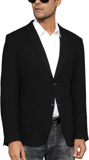 PJ Paul Jones Men's Slim Fit Lightweight Linen Jacket Tailored Blazer Sport Coat