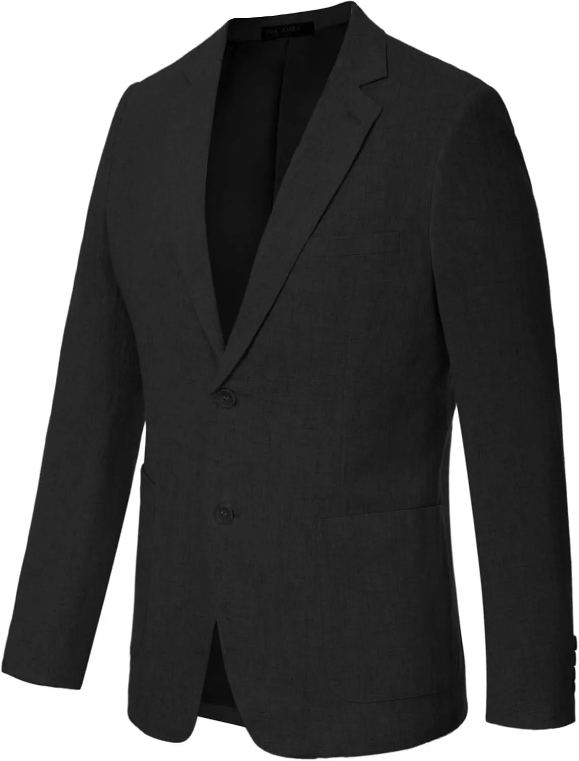 PJ Paul Jones Men's Slim Fit Lightweight Linen Jacket Tailored Blazer Sport Coat