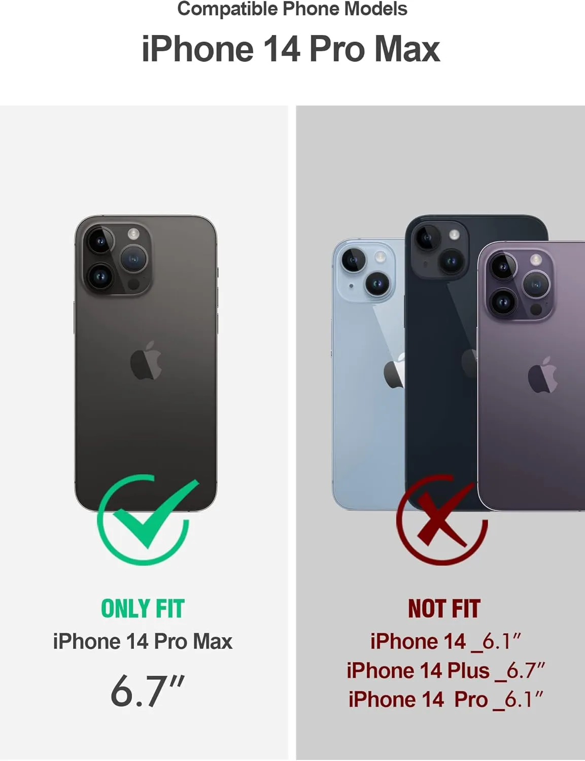 Poetic Neon Case Compatible with iPhone 14 Pro Max, Dual Layer Rugged Slim Shockproof Drop Protection, Military Green