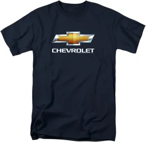 Popfunk Classic Chevrolet Chevy Bowtie Stacked Unisex Adult T Shirt