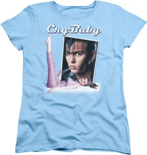 Popfunk Classic Cry Baby Title Women's T Shirt