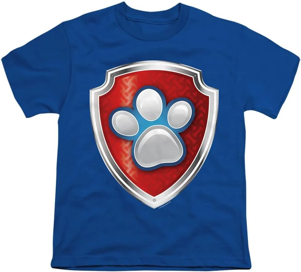 Popfunk Classic Paw Patrol Badges Kids T-Shirt for Youth Toddler Boys and Girls Collection