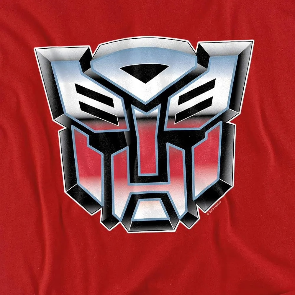 Popfunk Classic Transformers Autobot Airbrush Logo T Shirt