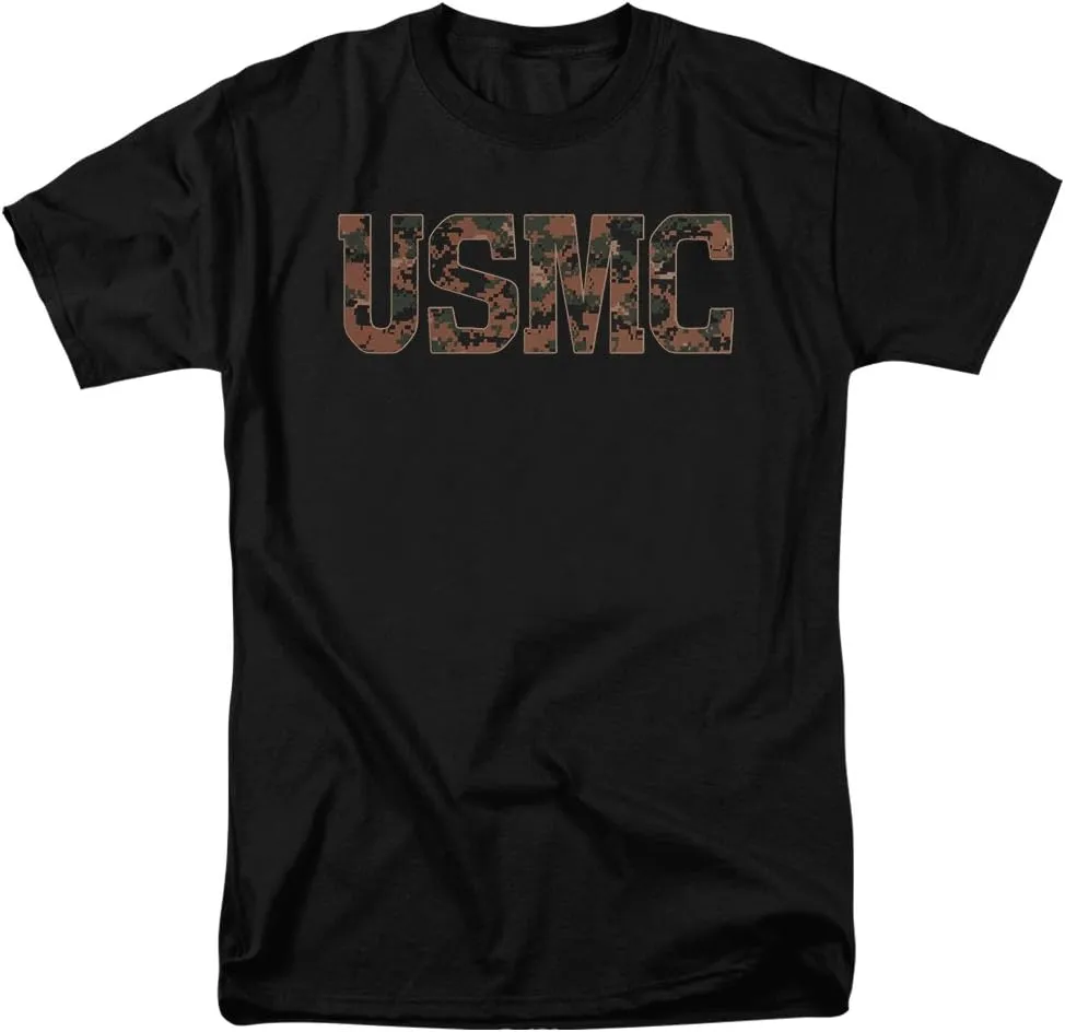 Popfunk Classic U.S. Marine Corps Military USMC Logo T Shirt
