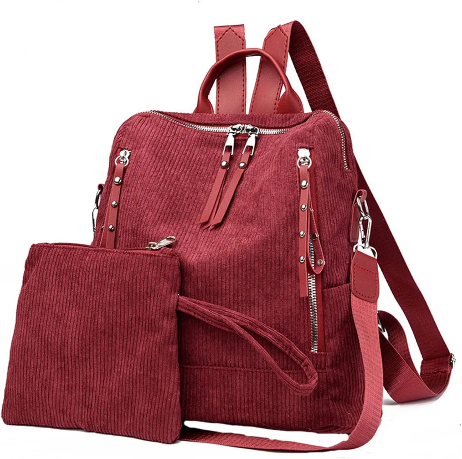 Popular Outdoor School Back Pack Schoolbag College Backpack School Bag Womens Fashion Backpack (A, One Size)