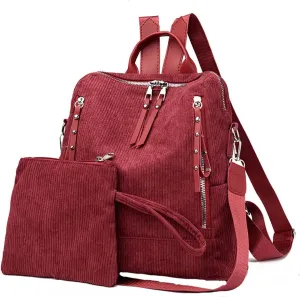 Popular Outdoor School Back Pack Schoolbag College Backpack School Bag Womens Fashion Backpack (A, One Size)