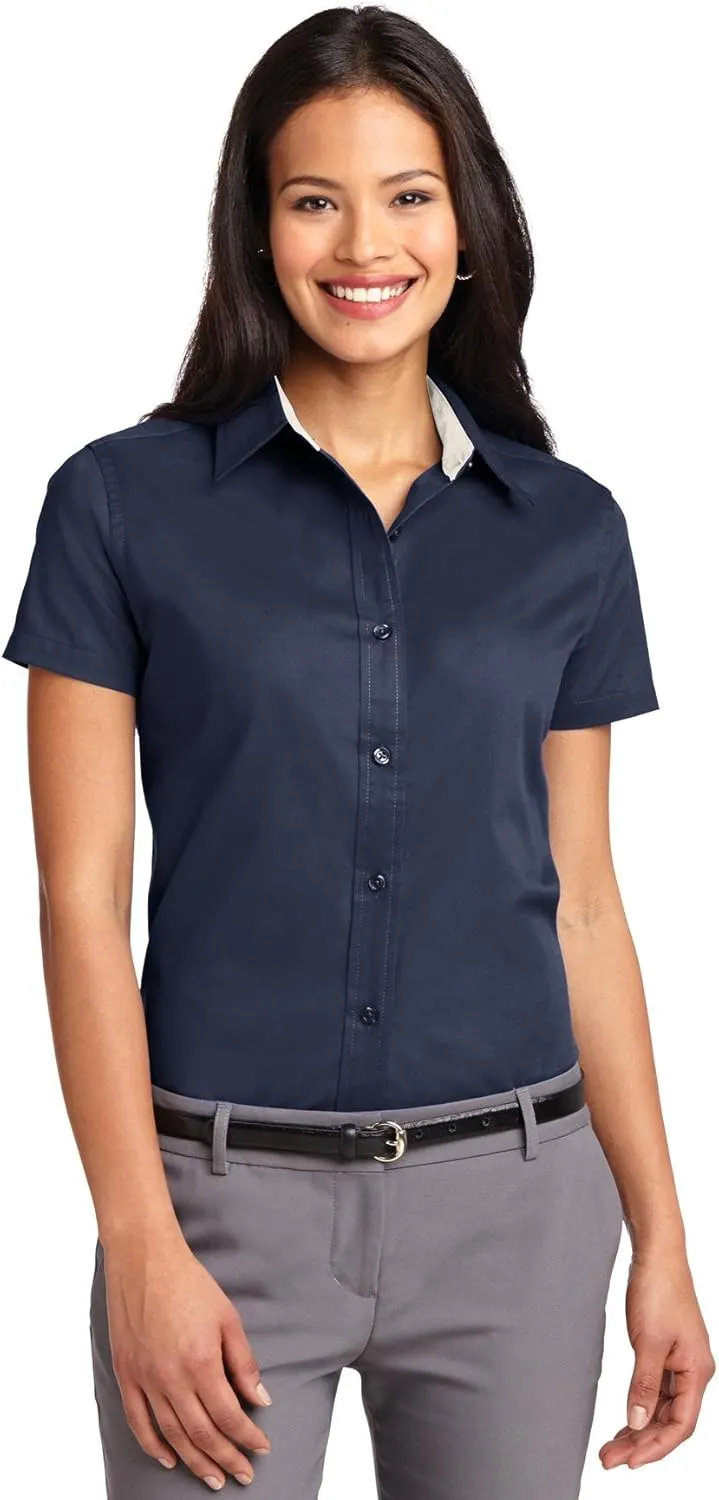 Port Authority Ladies Short Sleeve Easy Care Shirt